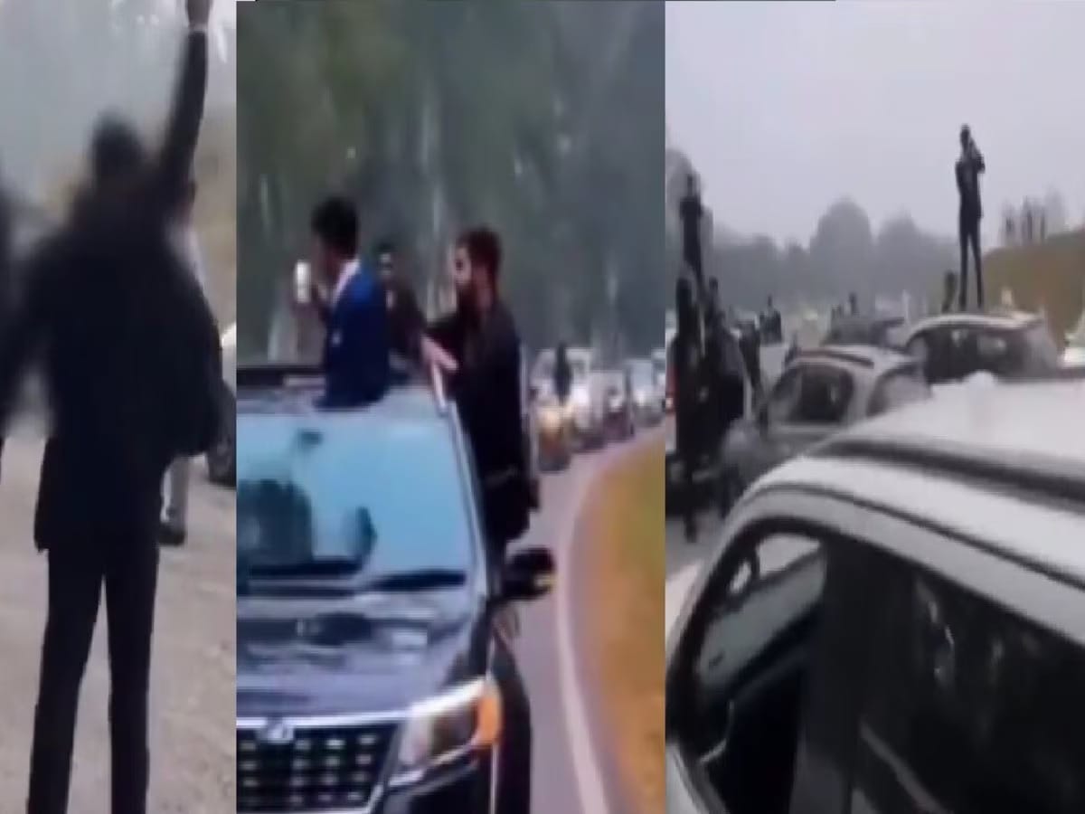 Haridwar Farewell Chaos: Students Cause Ruckus with Car Stunts & Firing