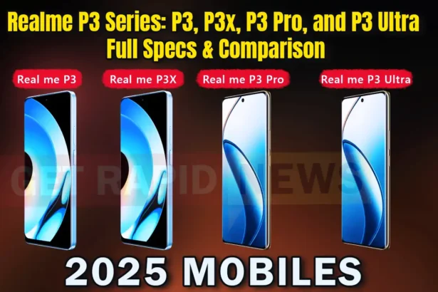 real me p3 all series comparism