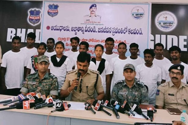 Maoists Surrender Telangana