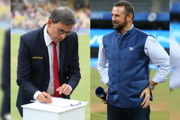 Harsha Bhogle Simon Doull IPL 2025 controversy after KKR's complaint about Eden Gardens pitch conditions.