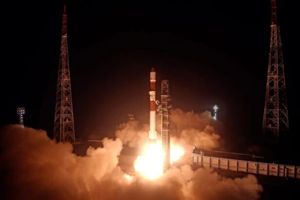 Illustration of ISRO SpaDeX satellite docking in space during its second successful mission