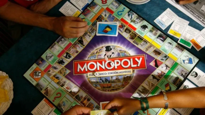"900 people gather in Sydney to play a charity Monopoly game in memory of Alegra, featuring her image and supporting cancer research."