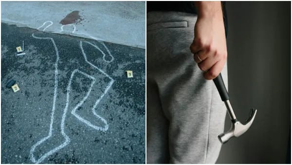 Police investigate crime scene where Noida man kills wife over suspected affair