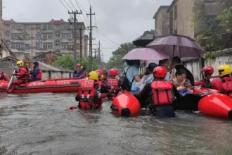 Heavy rains in southern China #getrapidnews
