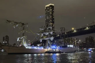 Brooklyn Bridge Ship Collision #getrapidnews