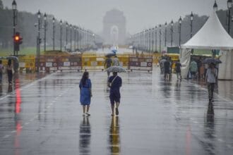 Delhi Rain Update